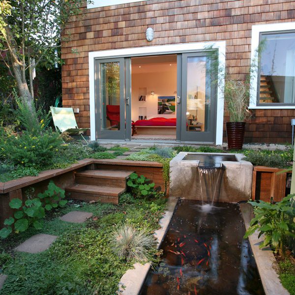 Backyard Remodel and Water Feature in San Francisco